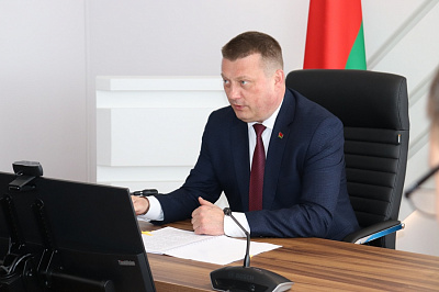 Сёння ў Лідзе з планавай працоўнай паездкай пабываў Міністр юстыцыі Сяргей Хаменка
