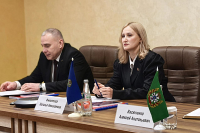 Наталья Филиппова приняла участие в заседании коллегии главного управления юстиции Гомельского облисполкома