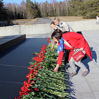 Памятное мероприятие в Хатыни