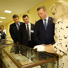 Сяргей Хаменка павіншаваў з Днём ведаў навучэнцаў Мінскага дзяржаўнага каледжа лічбавых тэхналогій