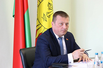 Міністр юстыцыі Сяргей Хаменка прыняў удзел у пасяджэнні Светлагорскага райвыканкама