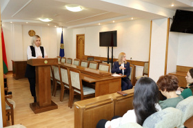 Навучальны занятак для супрацоўнікаў нарматворчых падраздзяленняў Міністэрства юстыцыі