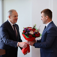 Новы Міністр юстыцыі Сяргей Хаменка прадстаўлены калектыву