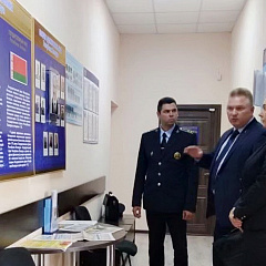 Гарадок з працоўным візітам наведаў намеснік Міністра юстыцыі Алег Кот
