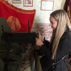 Сёння Мінюст пабываў у музеі рэдкай стралковай зброі