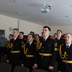 Жаночы актыў Мінюста правёў урок гістарычнай памяці ў ліцэі МУС