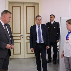 Намеснік Міністра юстыцыі Алег Кот наведаў з працоўным візітам г. Мазыр 