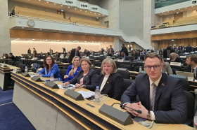 Представитель Министерства юстиции приняла участие в представлении периодического обзора по правам человека в Женеве