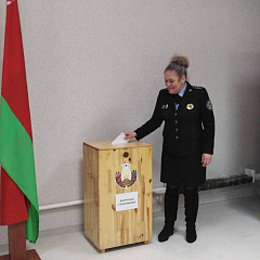 Сергей Хоменко принял участие в досрочном голосовании