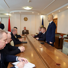 Заместитель Министра юстиции Дмитрий Костюкевич представлен коллективу центрального аппарата ведомства