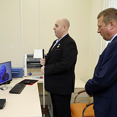 Сяргей Хаменка павіншаваў з Днём ведаў навучэнцаў Мінскага дзяржаўнага каледжа лічбавых тэхналогій