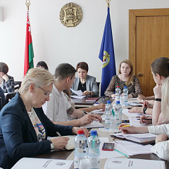 Міністэрствам юстыцыі праводзяцца навучальныя стажыроўкі ў сферы ажыццяўлення нарматворчай дзейнасці