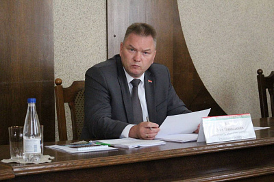 Намеснік Міністра юстыцыі Алег Кот наведаў з працоўным візітам г. Мазыр 