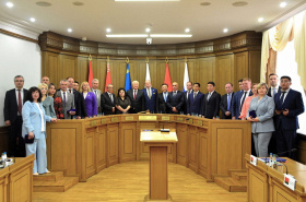 Министерство юстиции приняло участие в церемонии принесения присяги судьи Суда Евразийского экономического союза