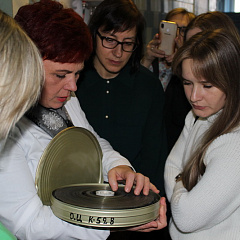 Работнікі цэнтральнага апарата Міністэрства юстыцыі наведалі Беларускі дзяржаўны архіў кінафотафонадакументаў