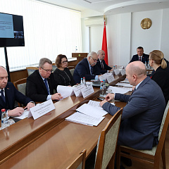 Перспектывы развіцця інфармацыйнай дзейнасці і IT-тэхналогій абмеркавалі ў Міністэрстве юстыцыі