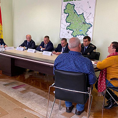 Міністр юстыцыі Сяргей Хаменка прыняў удзел у пасяджэнні Светлагорскага райвыканкама