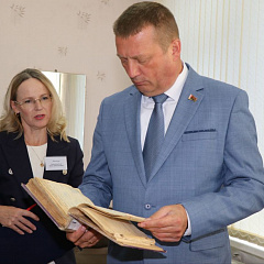 Міністр юстыцыі Сяргей Хаменка з працоўным візітам у Гродзенскім рэгіёне