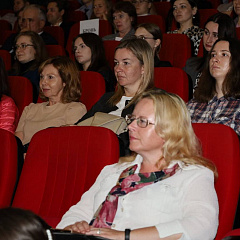 Спецыяльны кінапаказ фільма "На іншым беразе" для работнікаў Міністэрства юстыцыі адбыўся ў кінатэатры "Беларусь"