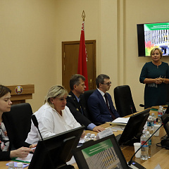 Прадстаўнікі Мінюста прынялі ўдзел у абмеркаванні нюансаў рэалізацыі і развіцця заканадаўства ў сферы выканаўчага вядзення