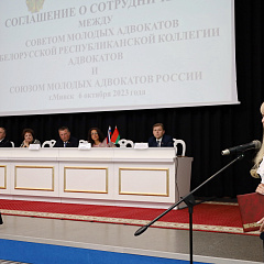 Сяргей Хаменка: галоўная якасць сучаснага адваката - гатоўнасць абараняць канстытуцыйны лад, законнасць і правапарадак