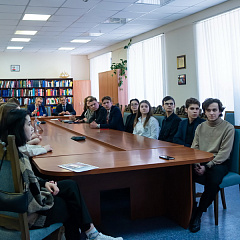 Заместитель Министра юстиции Олег Кот встретился со студентами и администрацией юридического факультета БГУ