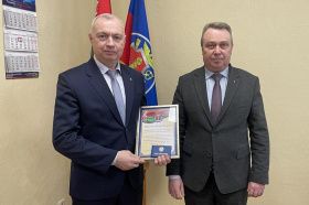 Генеральный директор РУП "БелЮрОбеспечения" представил нового руководителя Гомельского филиала