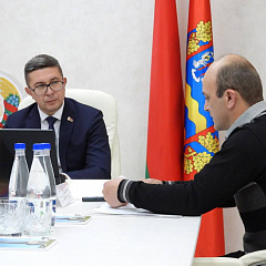 Министр юстиции Евгений Коваленко посетил с рабочим визитом Логойский район