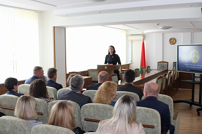 Урачысты сход напярэдадні Дня народнага адзінства адбыўся ў Міністэрстве юстыцыі