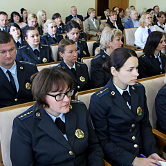 Адзінства беларускага народа - тэма сустрэчы Сяргея Хаменкі з прадстаўнікамі органаў юстыцыі ў Бабруйску