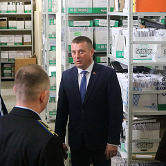Рабочая паездка Міністра юстыцыі Сяргея Хаменкі ў Магілёў