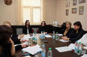 Заместитель Министра Ирина Степуро встретилась с заведующими нотариальными конторами г. Минска