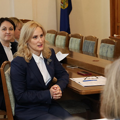 Наталля Філіпава сустрэлася са студэнтамі юрыдычнага факультэта БДУ