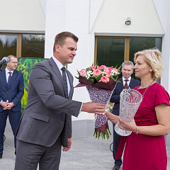 Министр юстиции  принял участие в открытии отдела ЗАГС администрации Первомайского района столицы