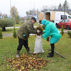 Работники Министерства юстиции приняли участие в республиканском субботнике 