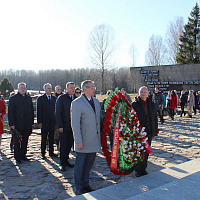 Памятное мероприятие в Хатыни