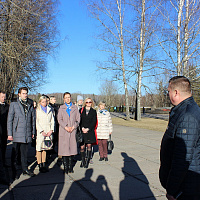 Памятное мероприятие в Хатыни