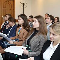 Встреча со студентами Юридического факультета БГУ