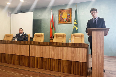 Інфармацыйнае мерапрыемства ў Аператыўнай мытні, прысвечанае Дню Канстытуцыі