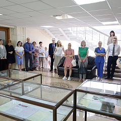 В Министерстве юстиции открылась документальная выставка «Помнит сердце, не забудет никогда!»