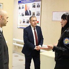 Работу органов юстиции Гомельщины изучил заместитель Министра Дмитрий Костюкевич
