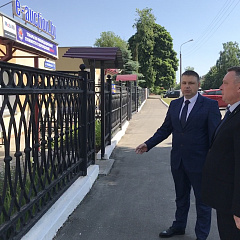 Гендырэктар РУП "БелЮрЗабеспячэнне" наведаў Гомельскі філіял прадпрыемства