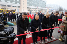 Новое здание Апелляционного экономического суда и Департамента по архивам и делопроизводству открыли сегодня в Минске