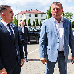 Камянец і Жабінка сёння ў цэнтры ўвагі Сяргея Хаменкі