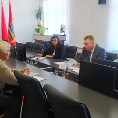 Намеснік Міністра юстыцыі Алег Кот наведаў з працоўным візітам г. Мар'іна Горка