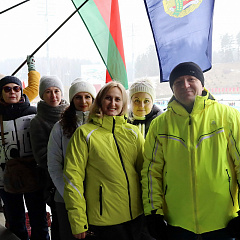 Высокі камандны дух і волю да перамогі праявіла каманда Міністэрства юстыцыі на Мінскай лыжні