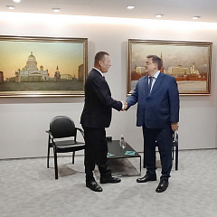 Сяргей Хаменка з працоўным візітам накіраваўся ў Расійскую Федэрацыю