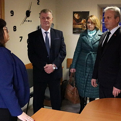 Намеснік Міністра Сяргей Каліноўскі наведаў падведамныя арганізацыі г.Кіраўска