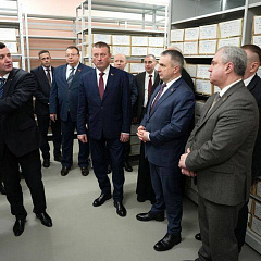 В Гомеле открыли обновленное здание Государственного архива