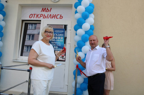 Адкрыццё магазіна рознічнага гандлю РУП "БелЮрЗабеспячэнне" адбылося ў г.Гродна.